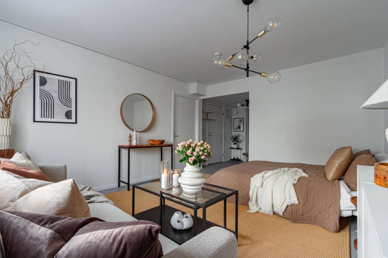 Simple Studio In Trendy Soedermalm - Construction Work Estocolmo Exterior foto